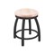 Holland Bar Stool Co 18" Swivel Vanity Stool, Pewter Finish, Nat Maple Seat 80218PWNatMpl - alternate 1